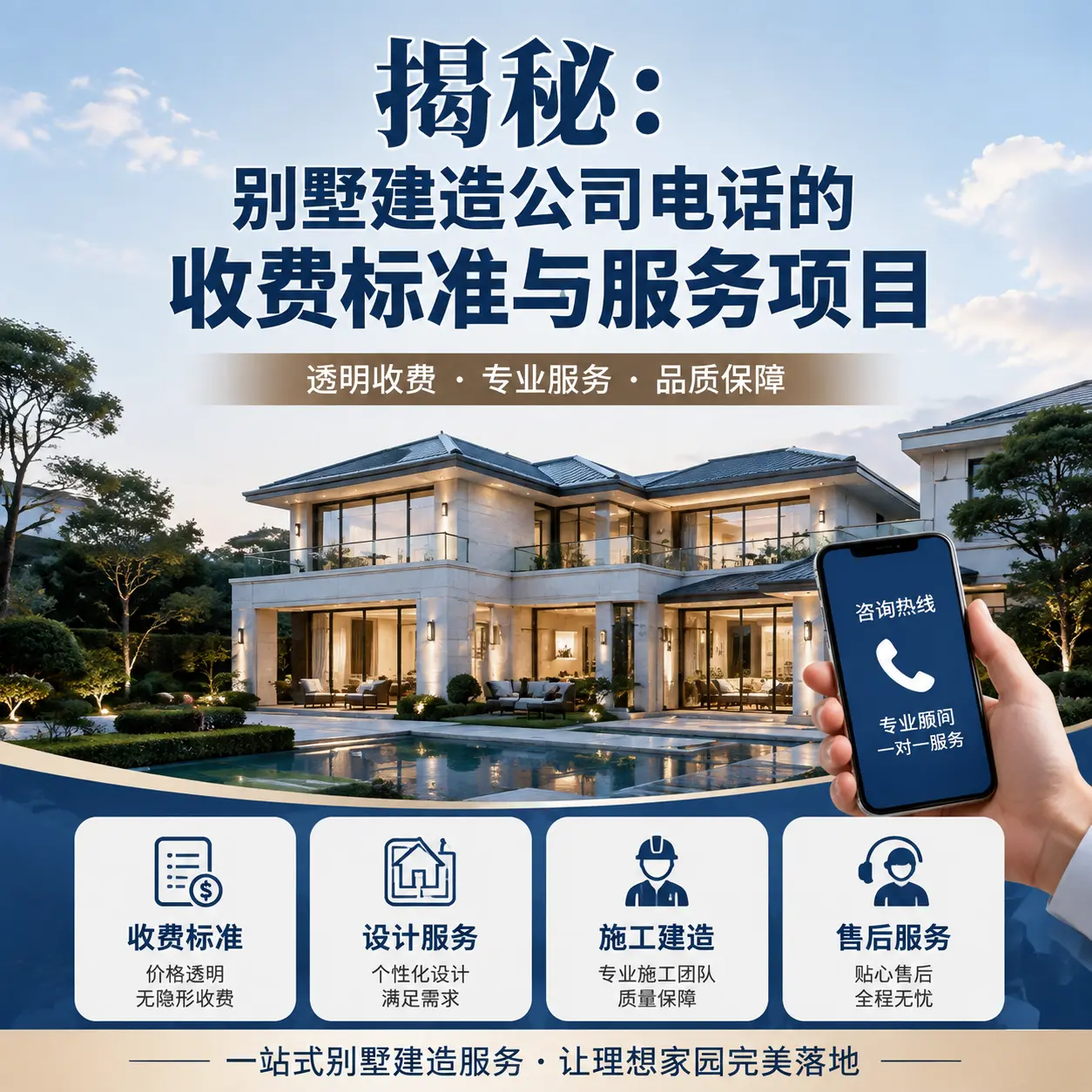 揭秘：云南别墅建造公司电话的收费标准与服务项目