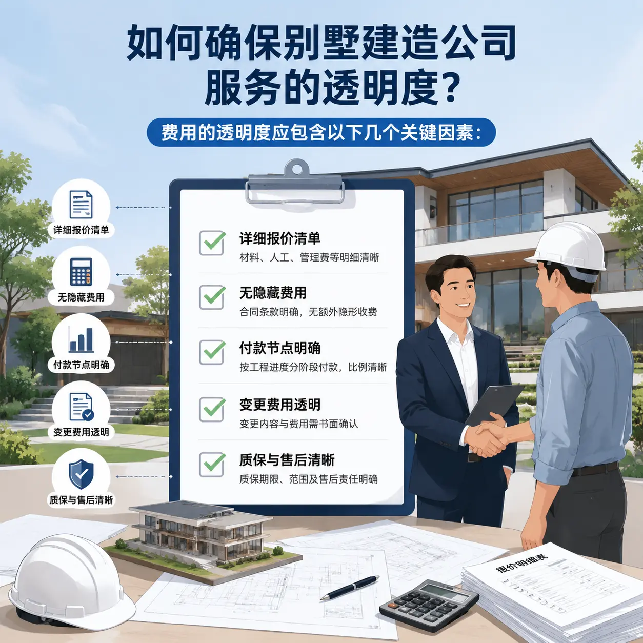 在 云南 如何确保别墅建造公司服务的透明度?