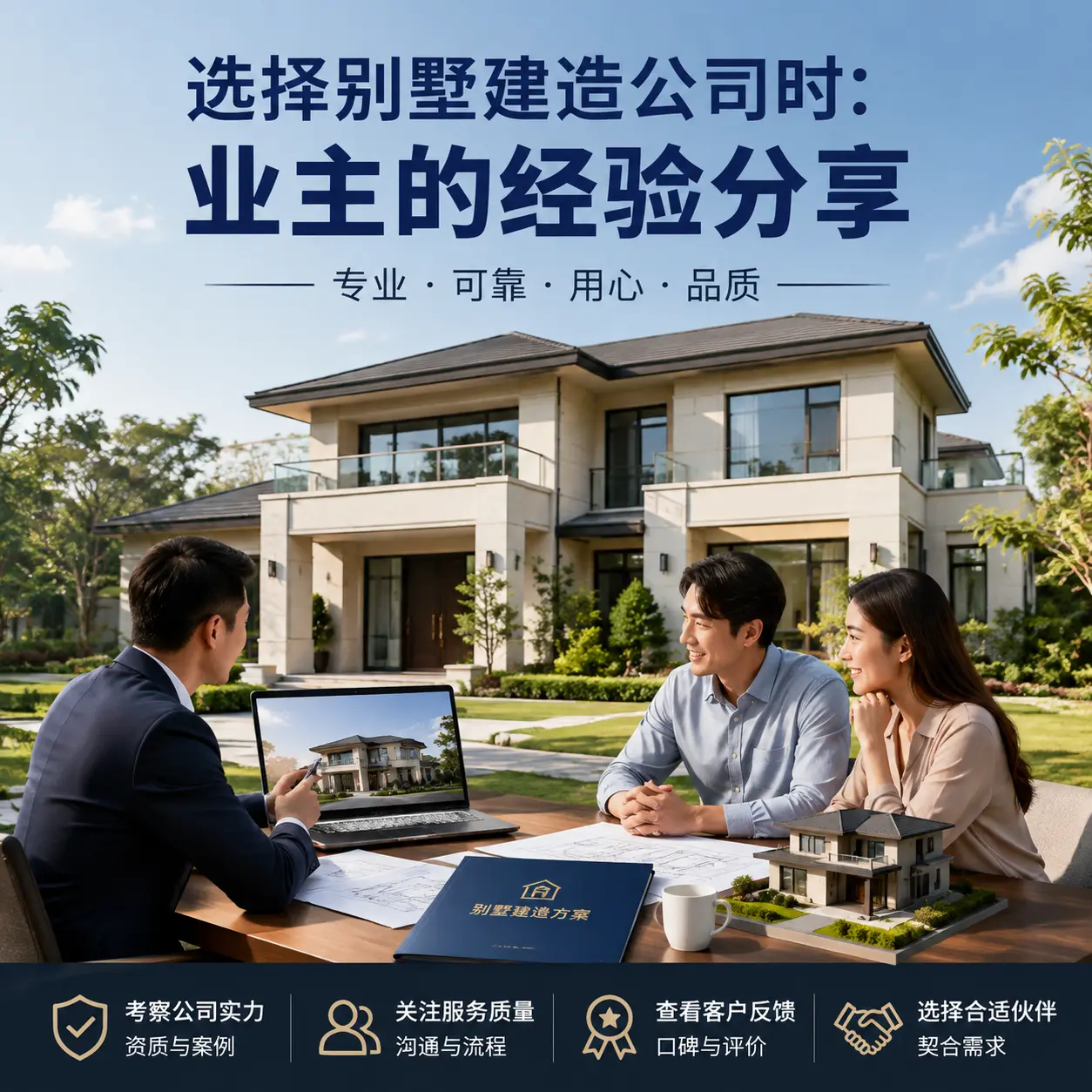 选择别墅建造公司时： 云南 业主的经验分享