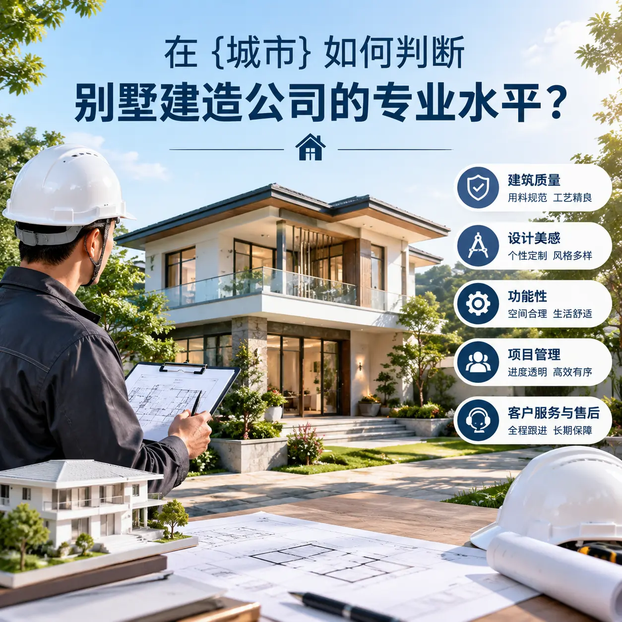 在 云南 如何判断别墅建造公司的专业水平？
