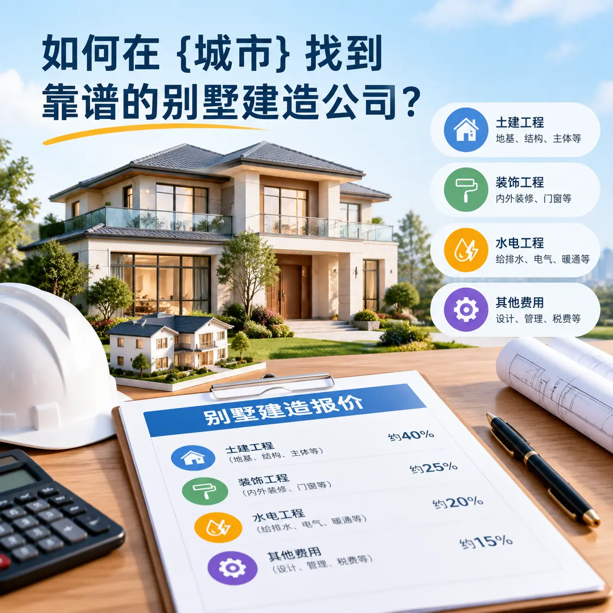 如何在 云南 找到靠谱的别墅建造公司?