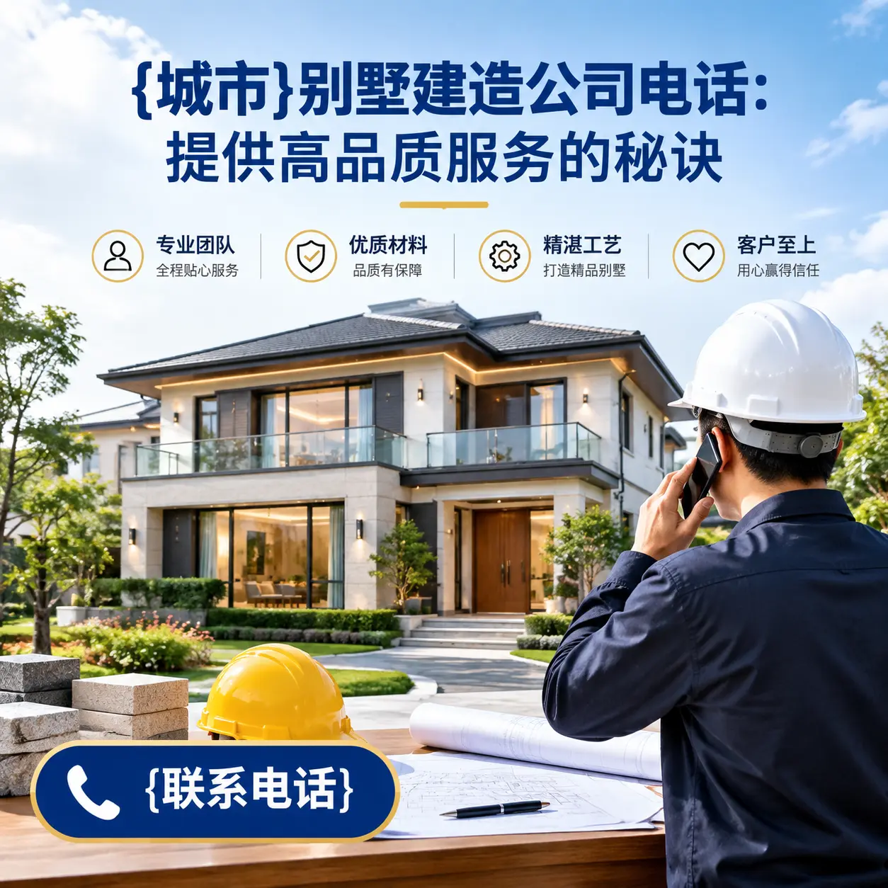 云南别墅建造公司电话：提供高品质服务的秘诀