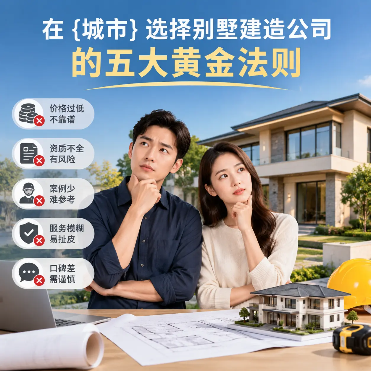 在 云南 选择别墅建造公司的五大黄金法则