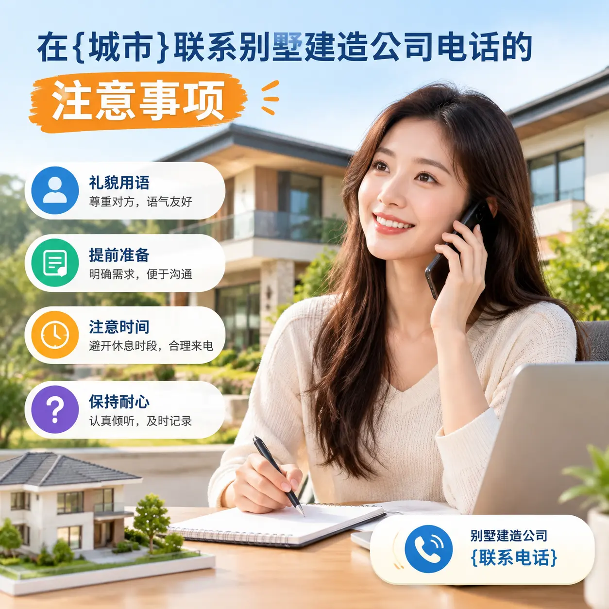 在云南联系别墅建造公司电话的注意事项