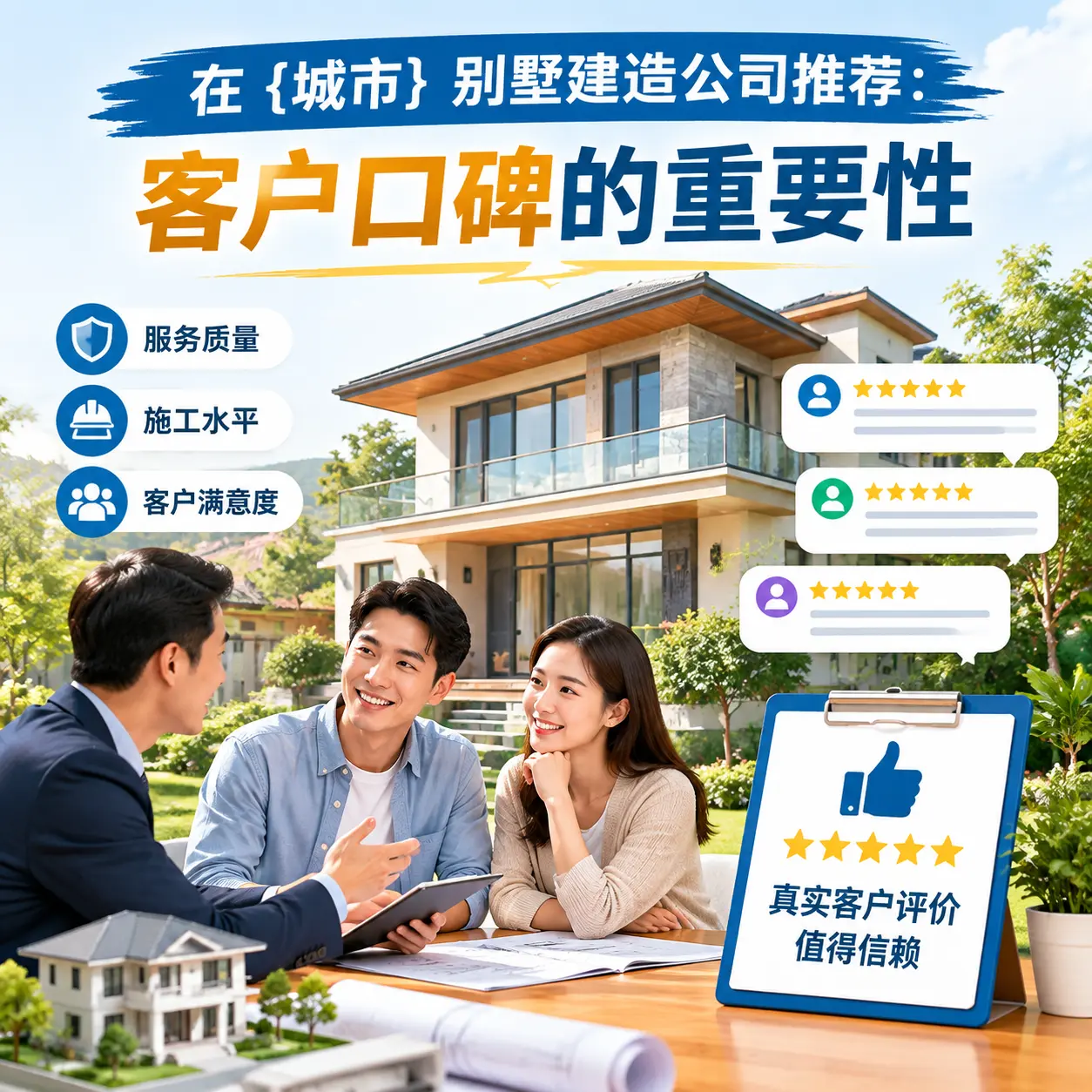 在 云南 别墅建造公司推荐：客户口碑的重要性