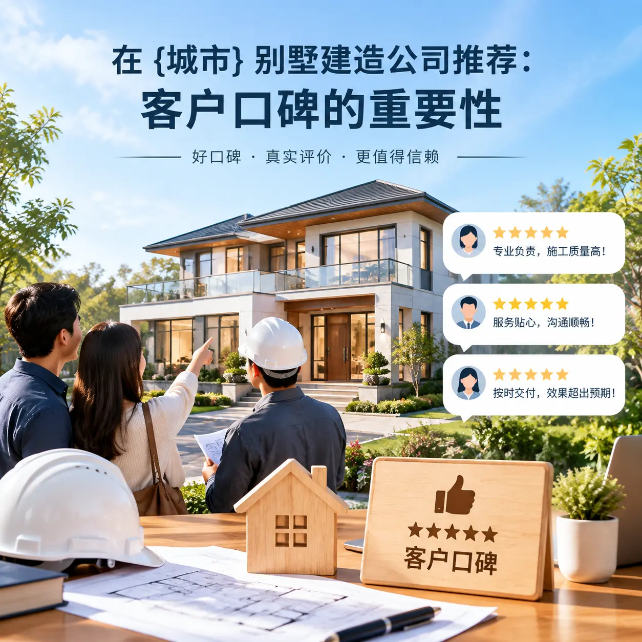 在 云南 别墅建造公司推荐:客户口碑的重要性