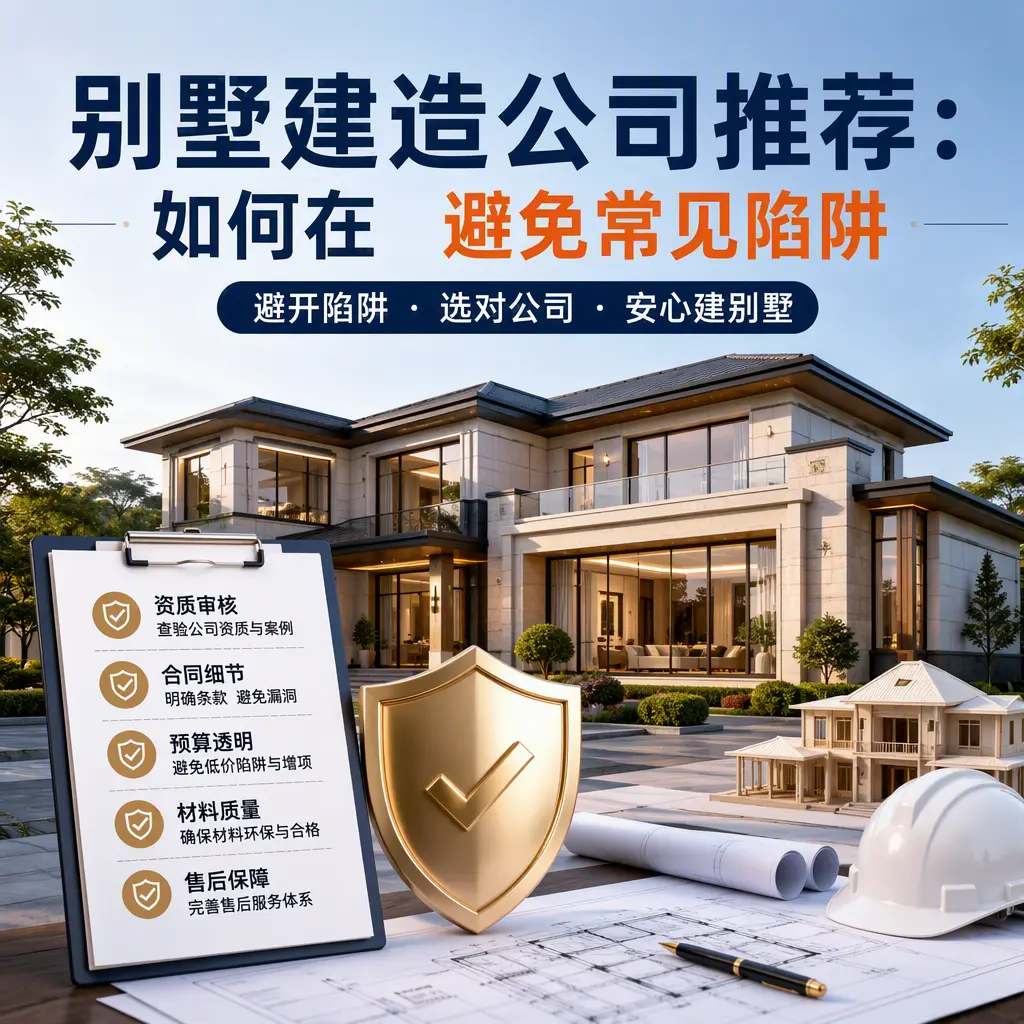 别墅建造公司推荐：如何在 云南 避免常见陷阱