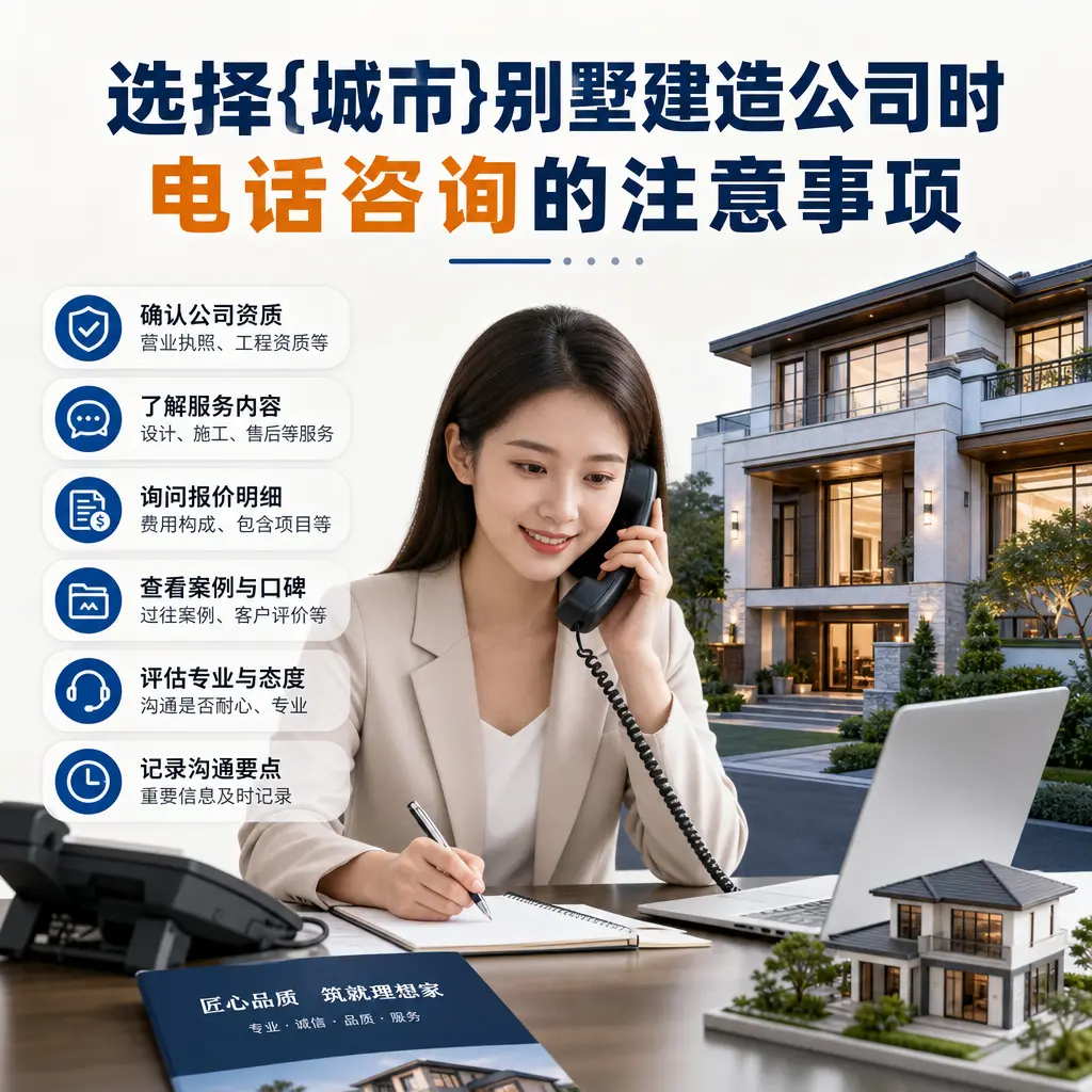 选择云南别墅建造公司时，电话咨询的注意事项