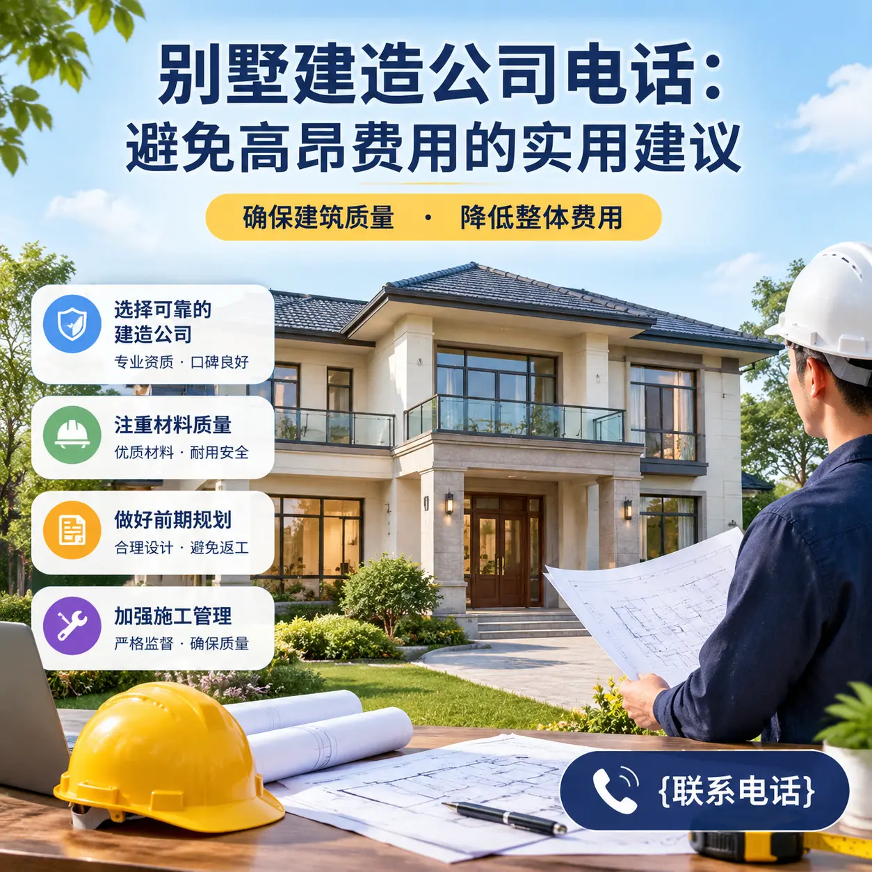 云南别墅建造公司电话:避免高昂费用的实用建议