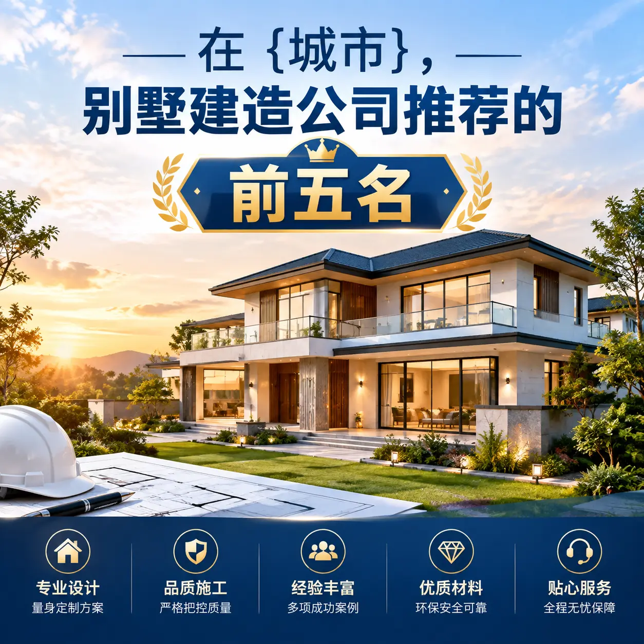 在 云南,别墅建造公司推荐的前五名