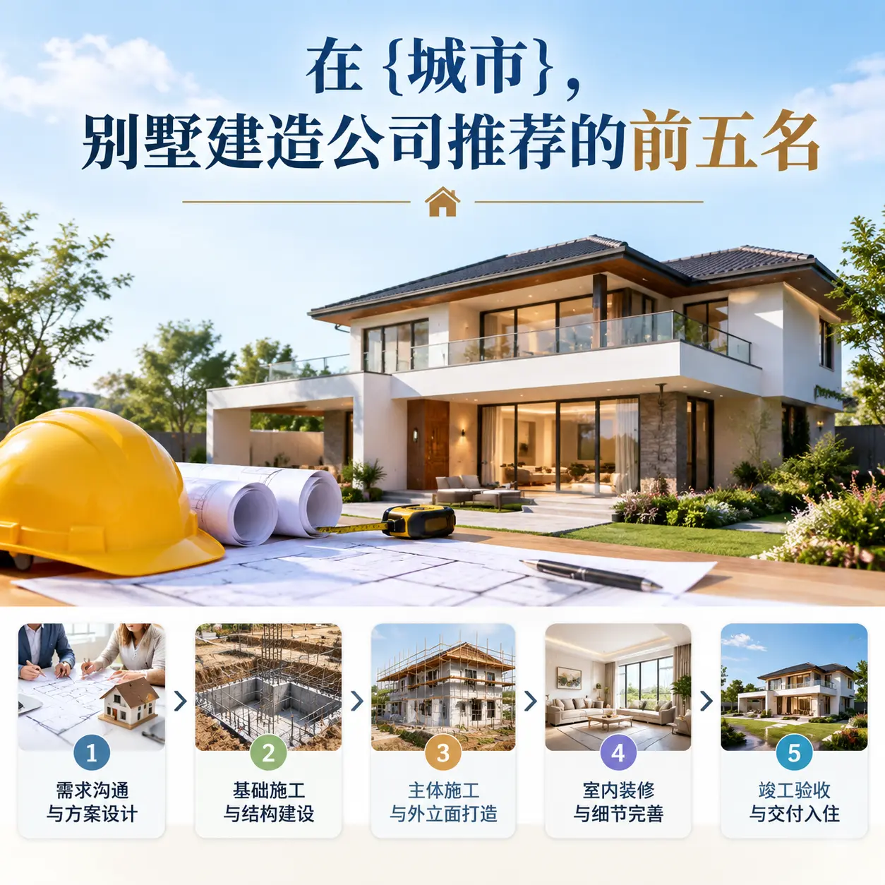在 云南,别墅建造公司推荐的前五名