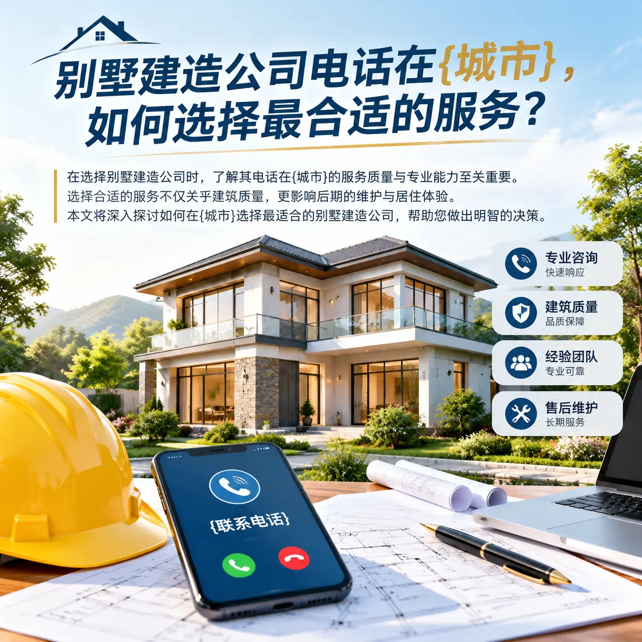 别墅建造公司电话在云南,如何选择最合适的服务?