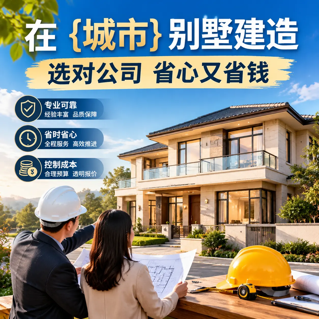 在 云南 别墅建造,选对公司省心又省钱