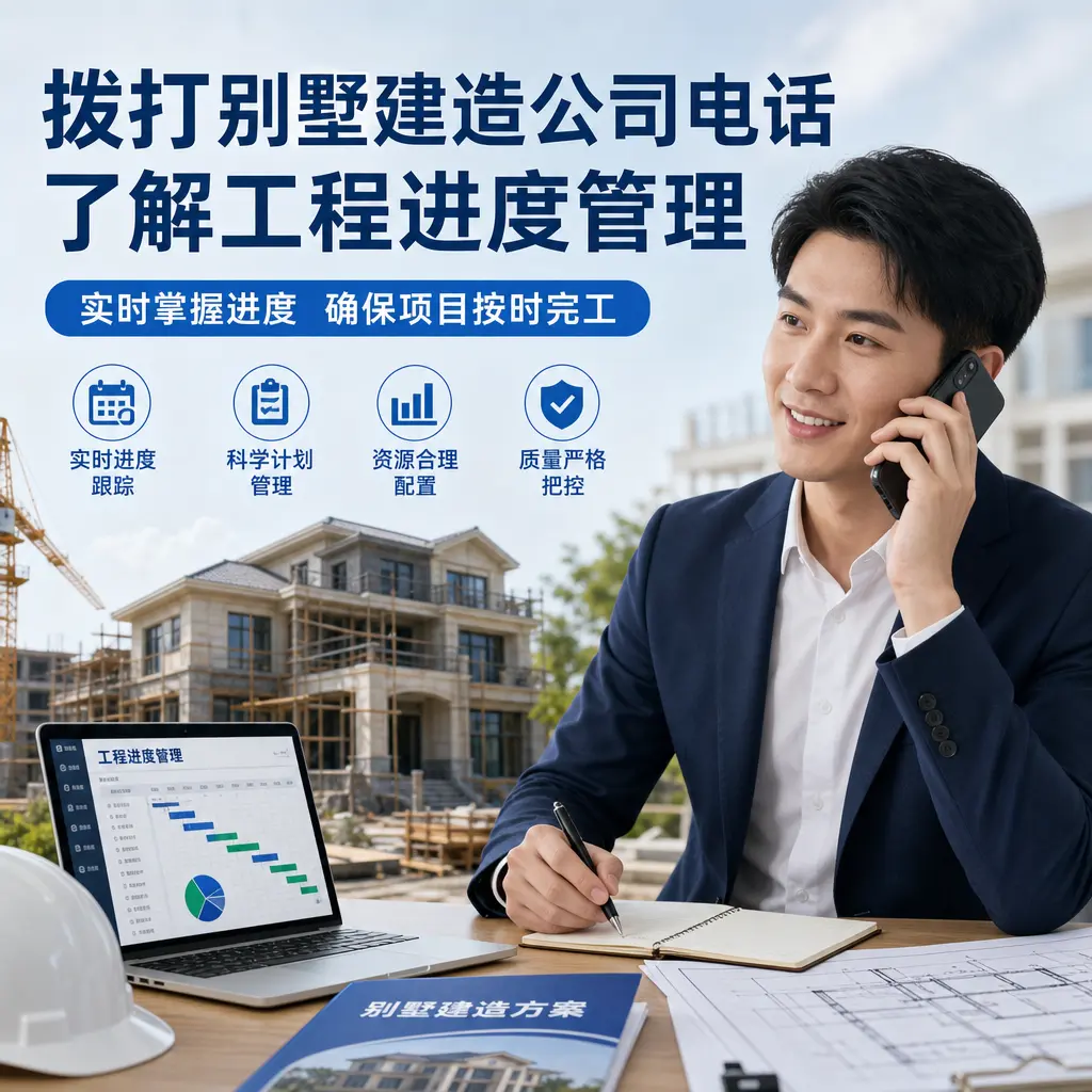 拨打云南别墅建造公司电话,了解工程进度管理