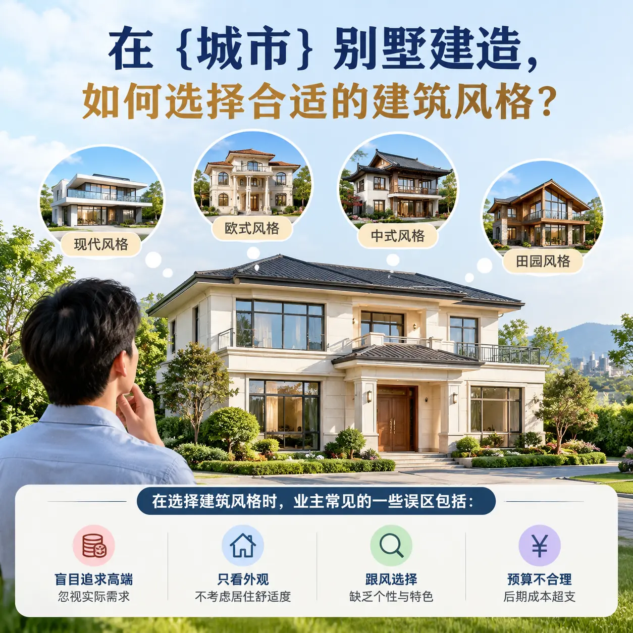 在 云南 别墅建造,如何选择合适的建筑风格?