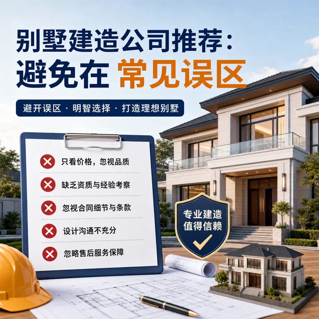别墅建造公司推荐:避免在 云南 的常见误区