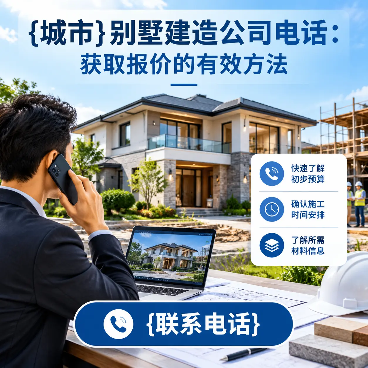 云南别墅建造公司电话：获取报价的有效方法