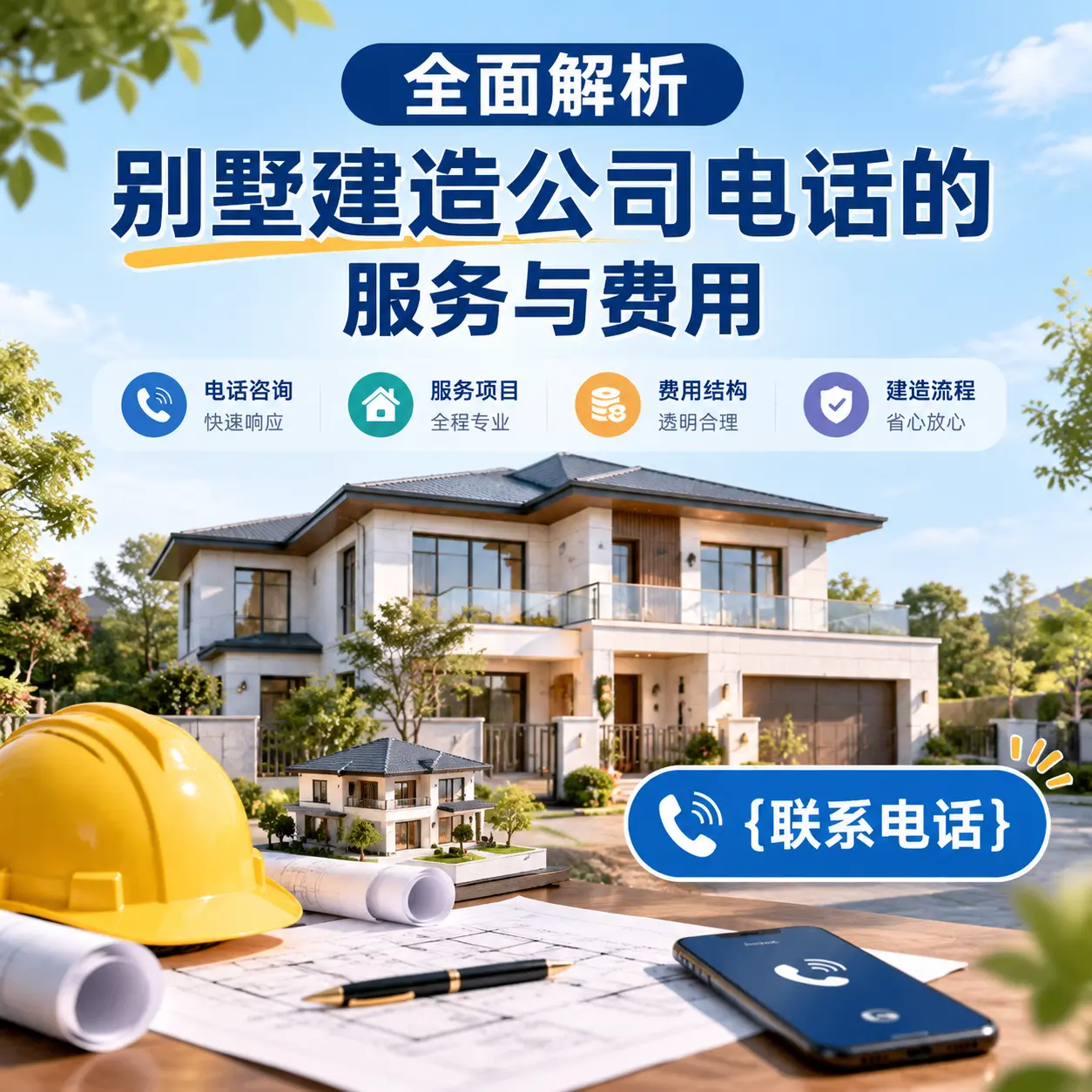 全面解析云南别墅建造公司电话的服务与费用
